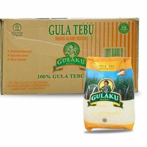 

gula pasir kuning gulaku premium 1 dus @ 1kg x 24pcs