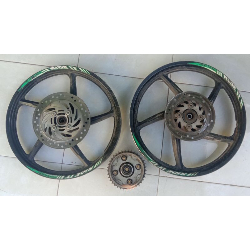Velg Supra X 125 Double cakram original
