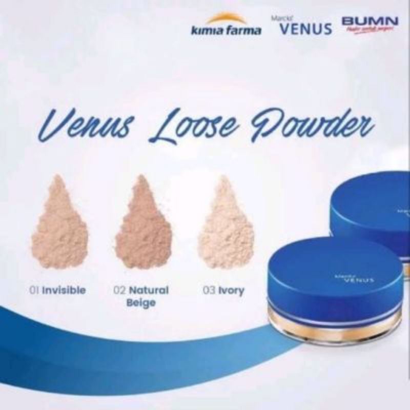 MARCKS VENUS Bedak Loose Powder Dynamic 20gr