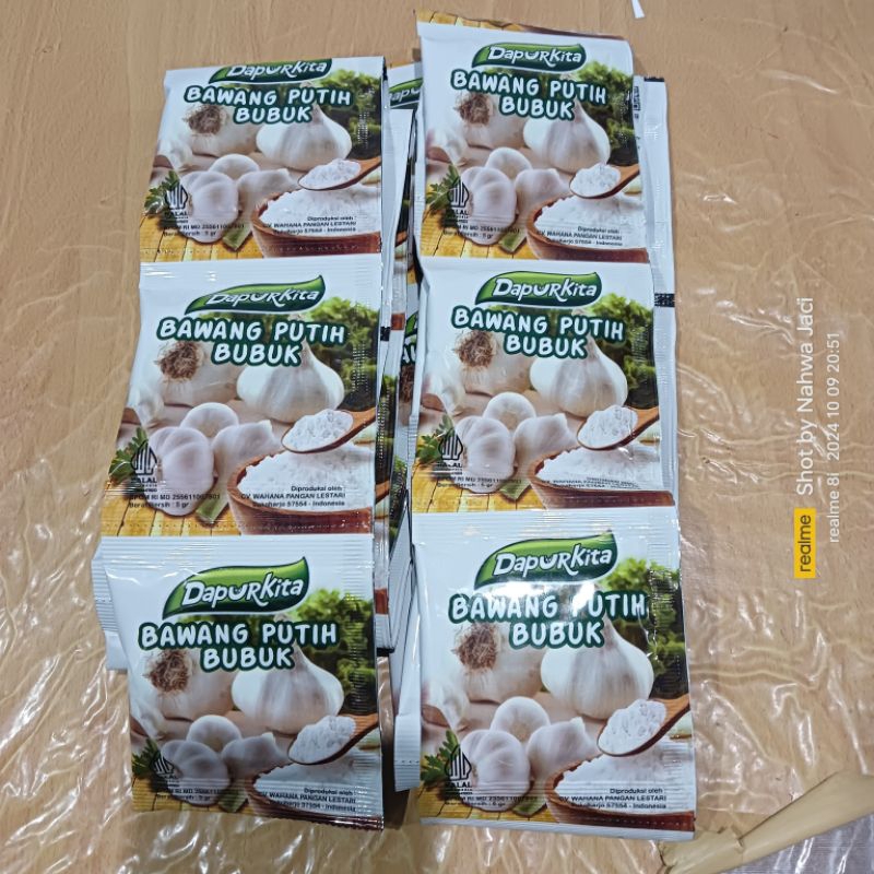 

BUMBU BAWANG PUTIH BUBUK 6BIJI