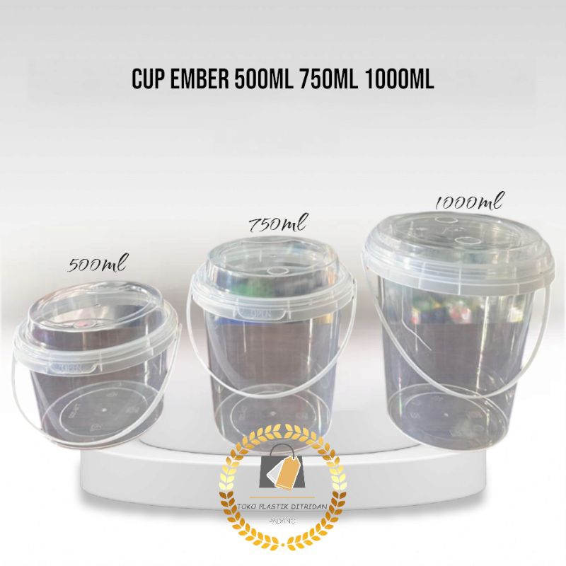 Cup Minuman Ember 500ML 750ML 1000ML