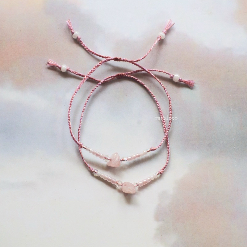 Radalexo Putrika Bracelet | Strawberry Quartz Bracelet