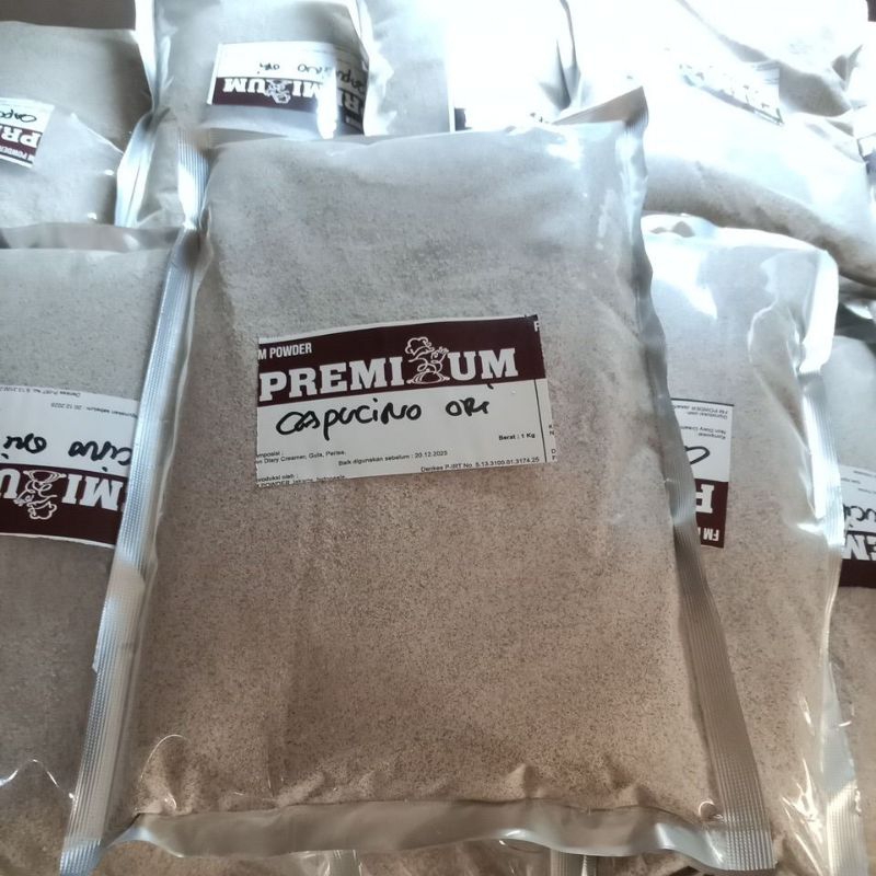 

BUBUK MINUMAN PREMIUM RASA CAPUCINO 1KG BEST SELLER- BUBUK MINUMAN PREMIUM-SERBUK MINUMAN ANEKA RASA BUBUK MINUMAN KEKINIAN SERBUK MINUMAN BOBA BUBUK MINUMAN ANEKA RASA POWDER MINUMAN