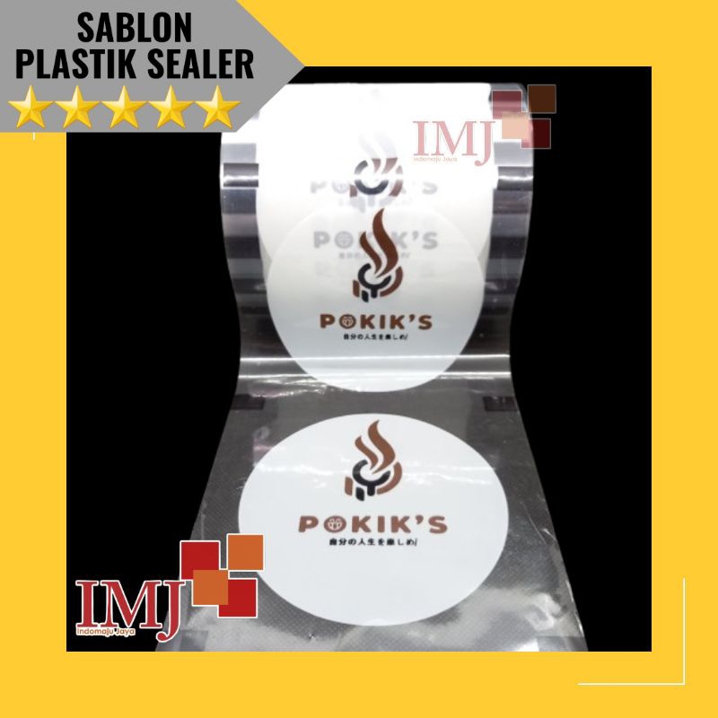 SABLON PLASTIK SEALER CUP 3 WARNA CUSTOM