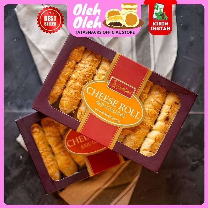 

Kartika Sari Cheese Roll Choco Roll/ Cheese Roll Choco Roll Kartikasari Oleh-Oleh Bandung