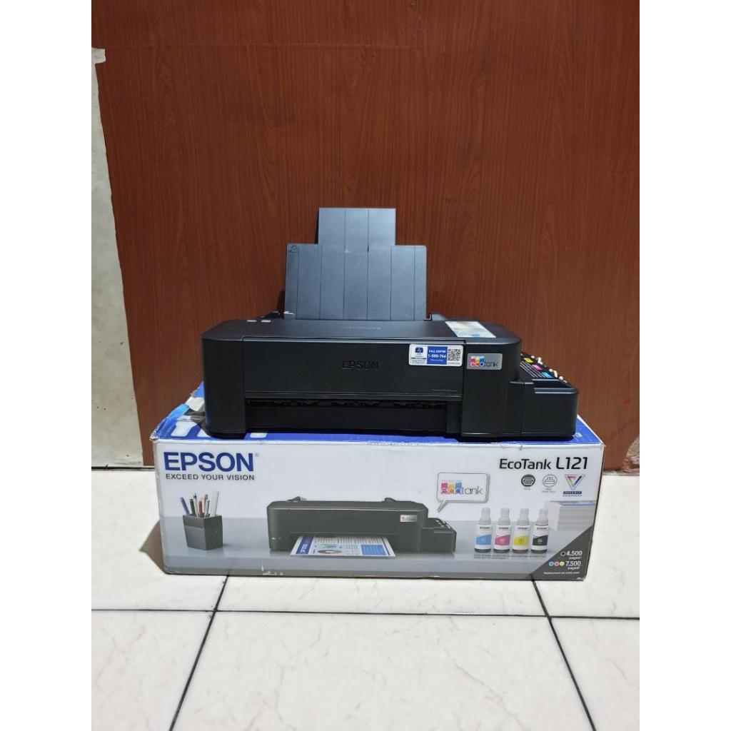 PRINTER EPSON L121 INK TANK INCLUDE ORIGINAL TINTA EPSON