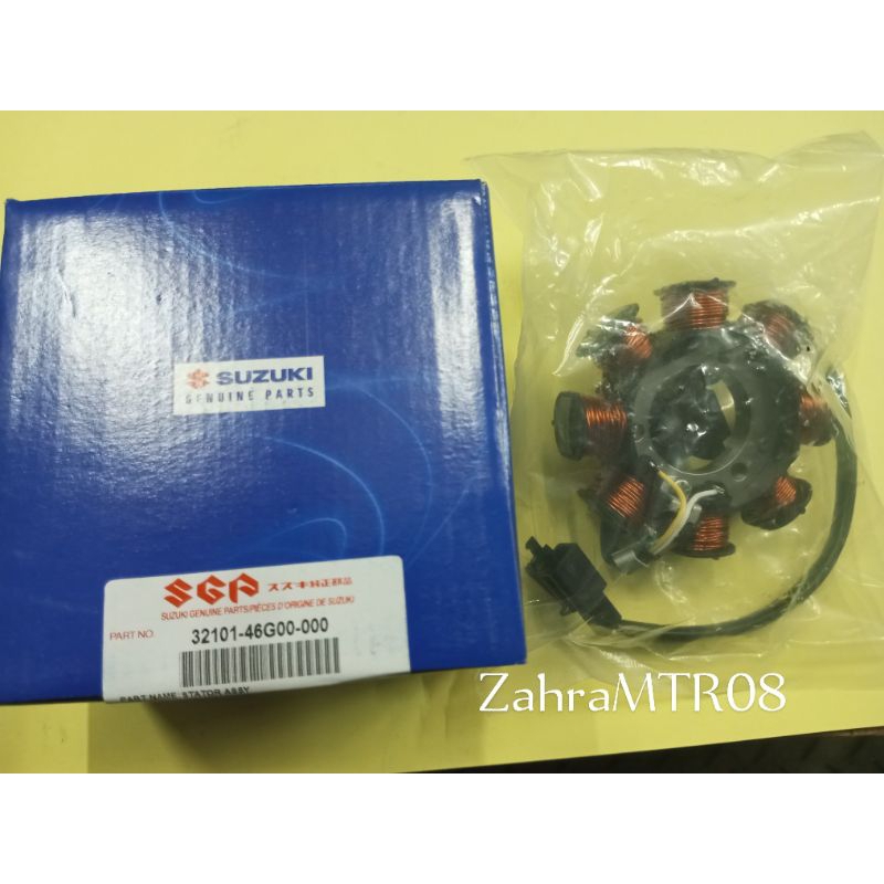 SPUL/SPULL/STATOR ASSY motor Suzuki spin125 di jamin original SGP 32101-46G00-000