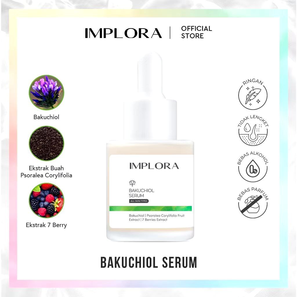 BAKUCHIOL SERUM IMPLORA 20ML (ALL SKIN TYPES)