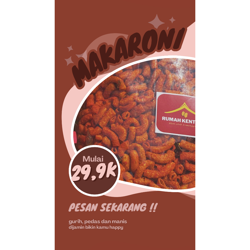 

MAKARONI RUMAH KENTANG