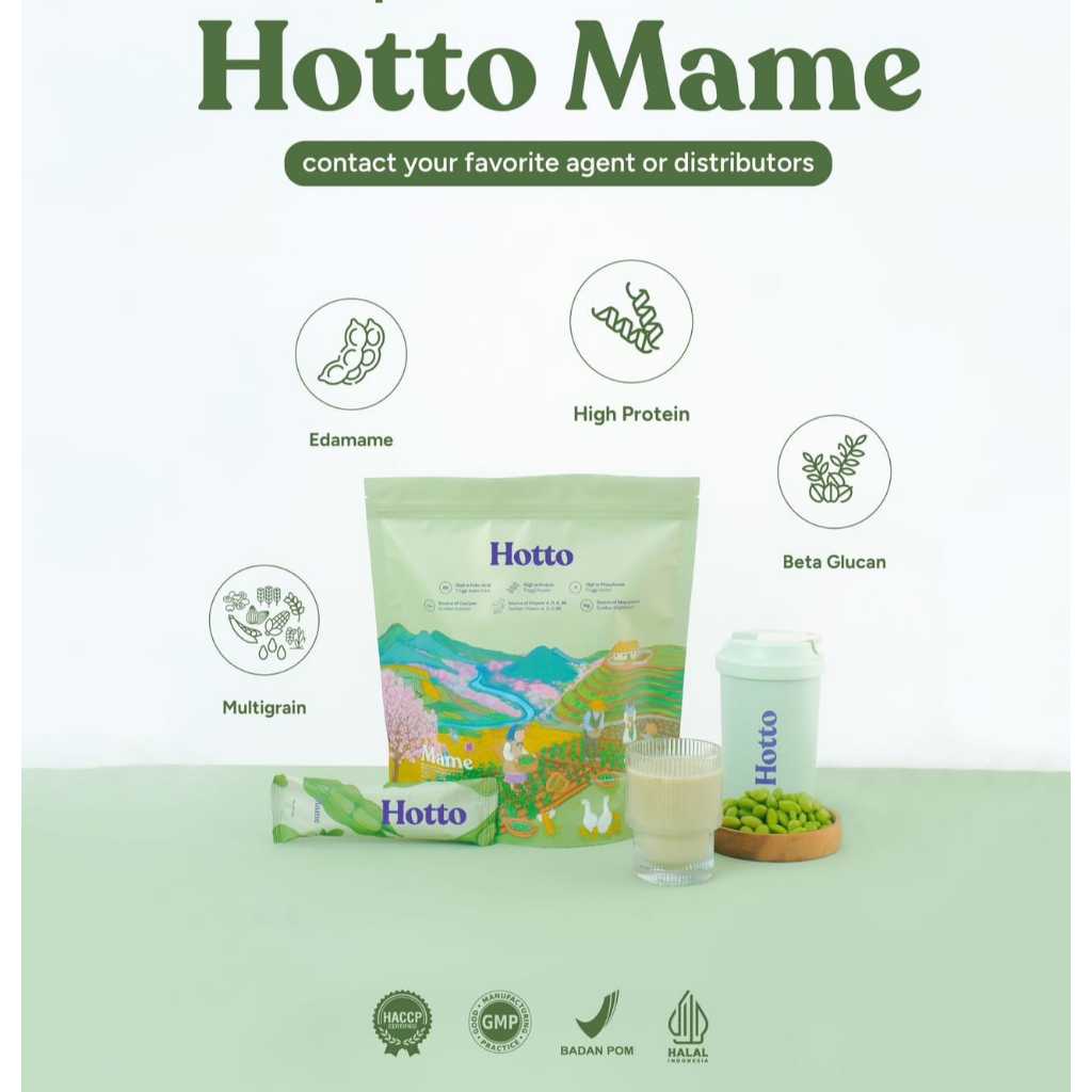 

Hotto Mame 360g ( 12 x 30g )
