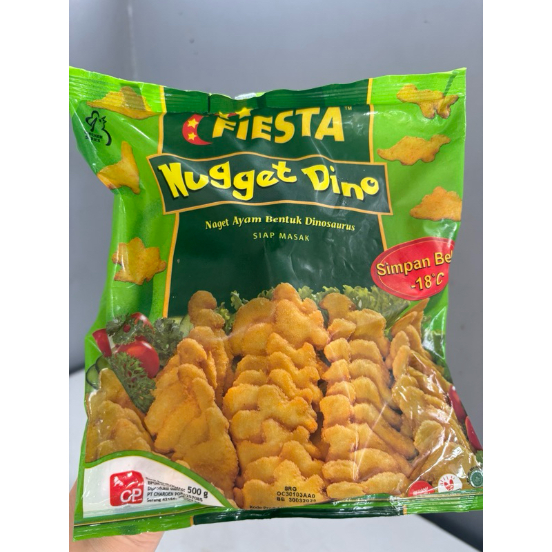 

FIESTA NUGGET DINO 500GR / NUGGET VIRAL / NUGGET LUCU / NUGGET UNIK