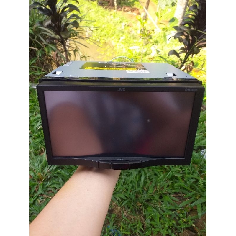 HEAD UNIT SEKEN/COPOTAN DOUBLEDIN JVC KW-AV70BTM BLUETOOTH EKS OEM MITSUBISHI OUTLANDER SPORT