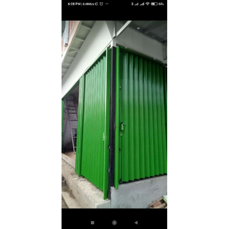 Folding gate/ Roling door Pintu pengaman