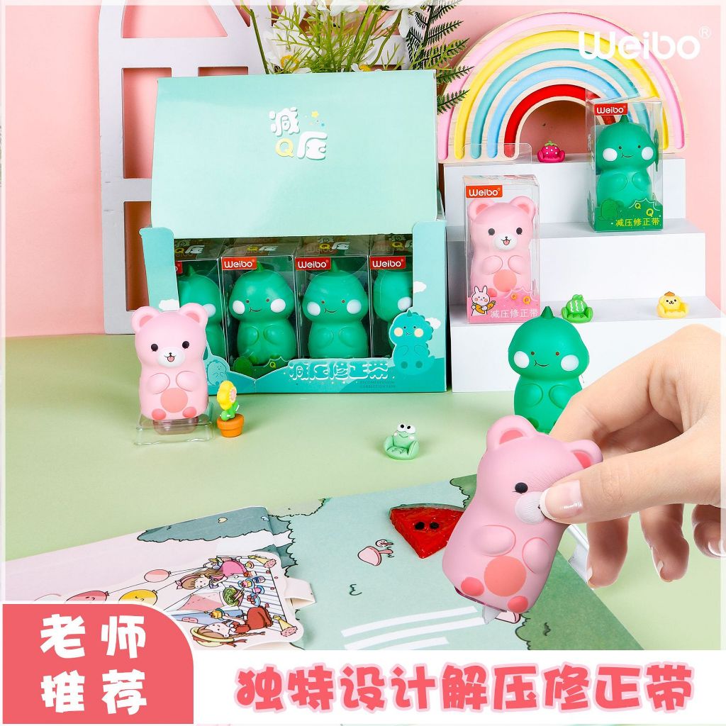 

New Correction Tape Dino Squishy Impor