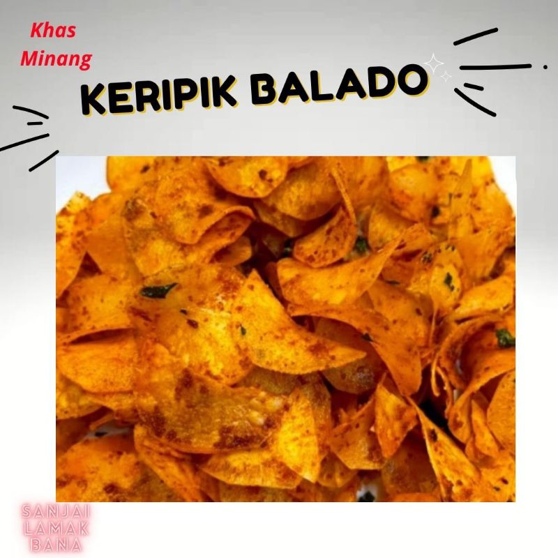 

Keripik Balado Asli Minang berat 250 gram