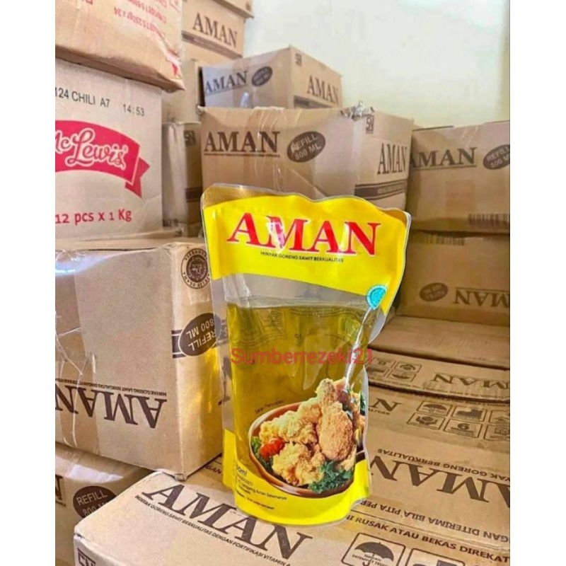 

Minyak goreng Aman 800Ml/minyak goreng