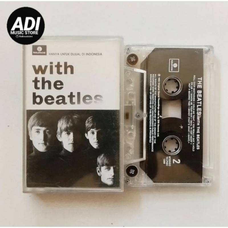 USED The Beatles - With The Beatles (Kaset Tape Pita)
