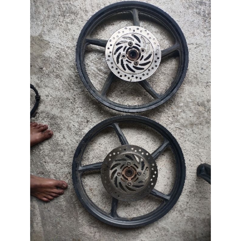 velg depan honda blade l supra fi