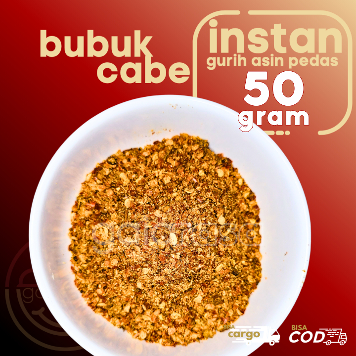 

Bubuk CABE ASIN 50gr GURIH POLOS by GaiaRasa