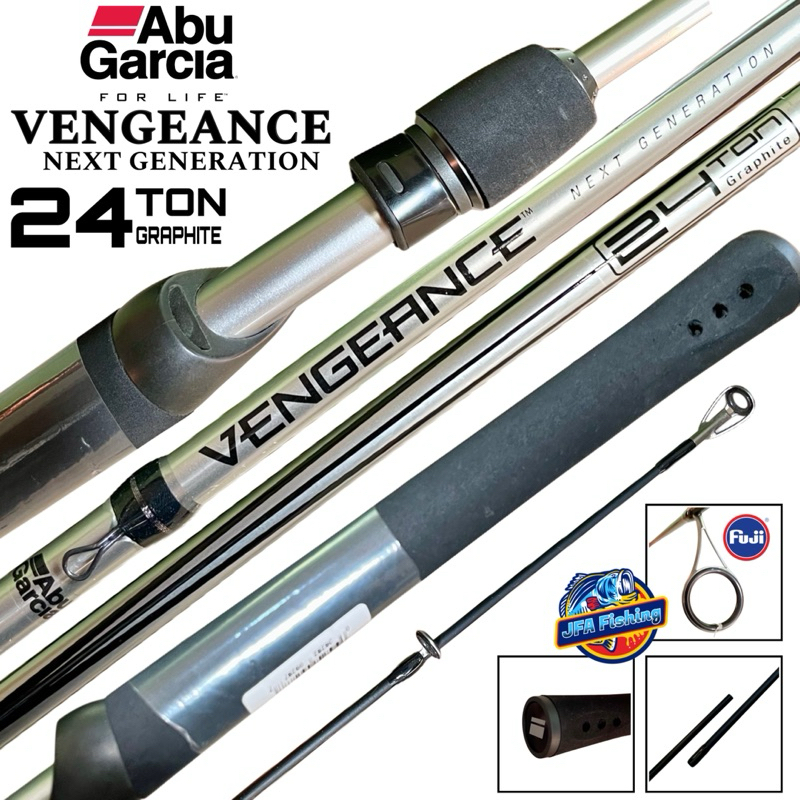 Joran Spinning Rod Abu Garcia VENGEANCE 602 10-20Lb