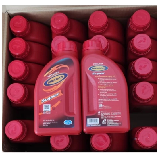 Mesran super 800ml Oli Mesran pertamina 1 dus 24 botol