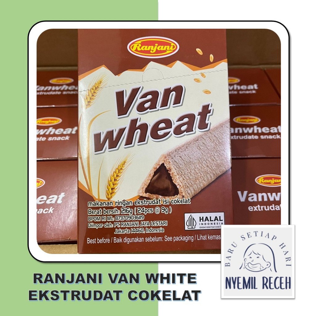 

Ranjani Van White Ekstrudat Cokelat Isi 24pcs x 9gr