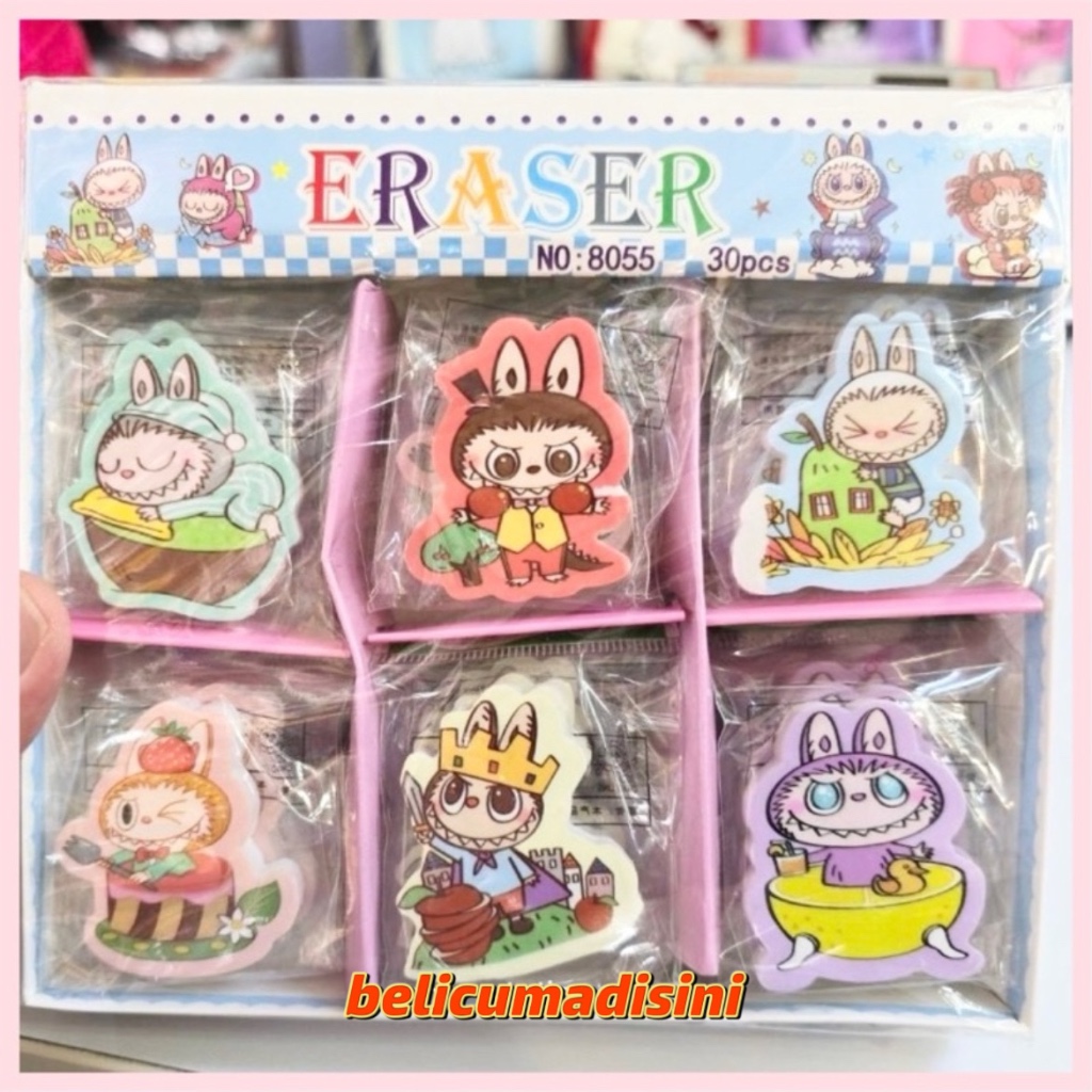 

Penghapus Hapusan LABUBU Stip Eraser Karakter Monster Lisa Blackpink 1 Pcs - GG0441