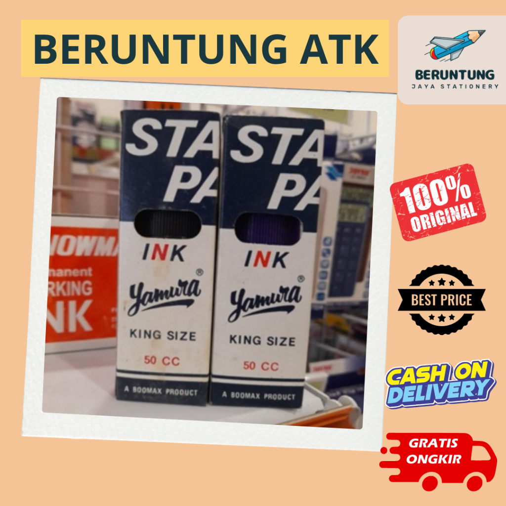 

Tinta Botol Yamura (Stamp Pad Ink)