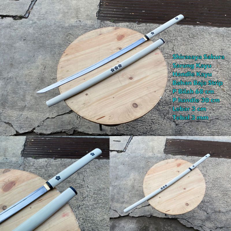 Shirasaya sakura katana shirasaya sakura terbaru