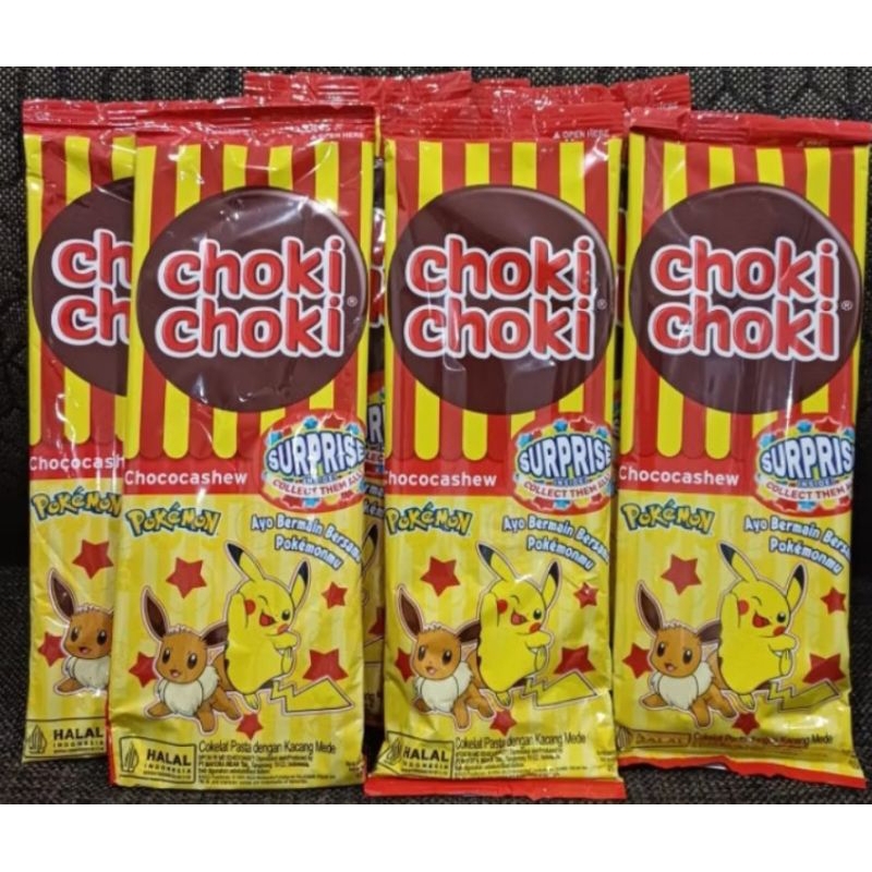 

Choki Choki Chococashew (1pak isi 5batang Choki)