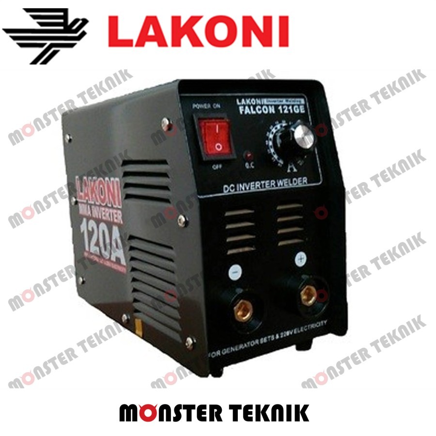 Mesin Las Listrik Inverter Lakoni Falcon 121GE Travo Las Genset 121 GE