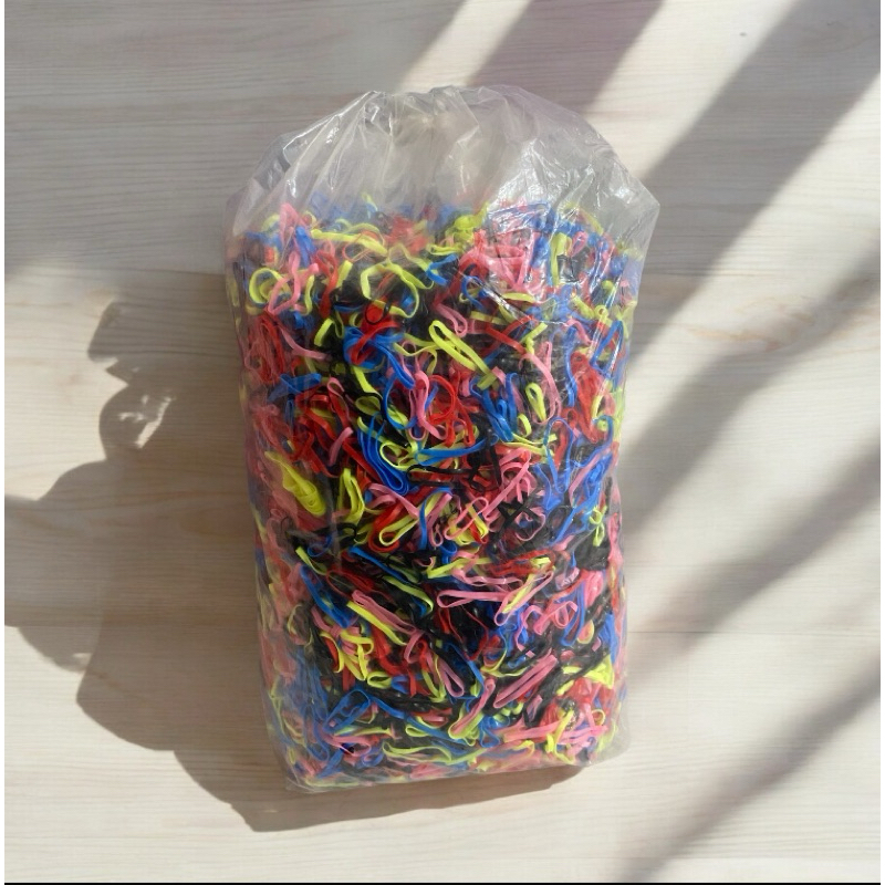 Karet Jepang Kiloan Murah 1KG - Kepang Rambut Anak