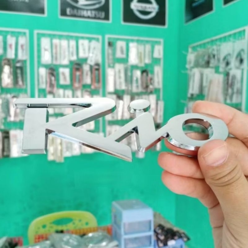 Emblem logo mobil Kia RIO ukuran original bagasi kia rio