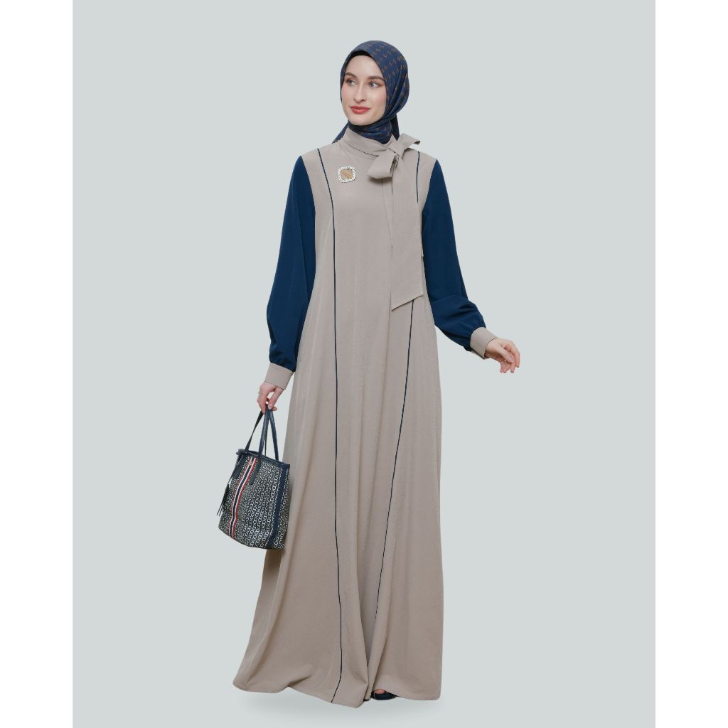 Nina Nugroho - Tie Latte Stone Dress