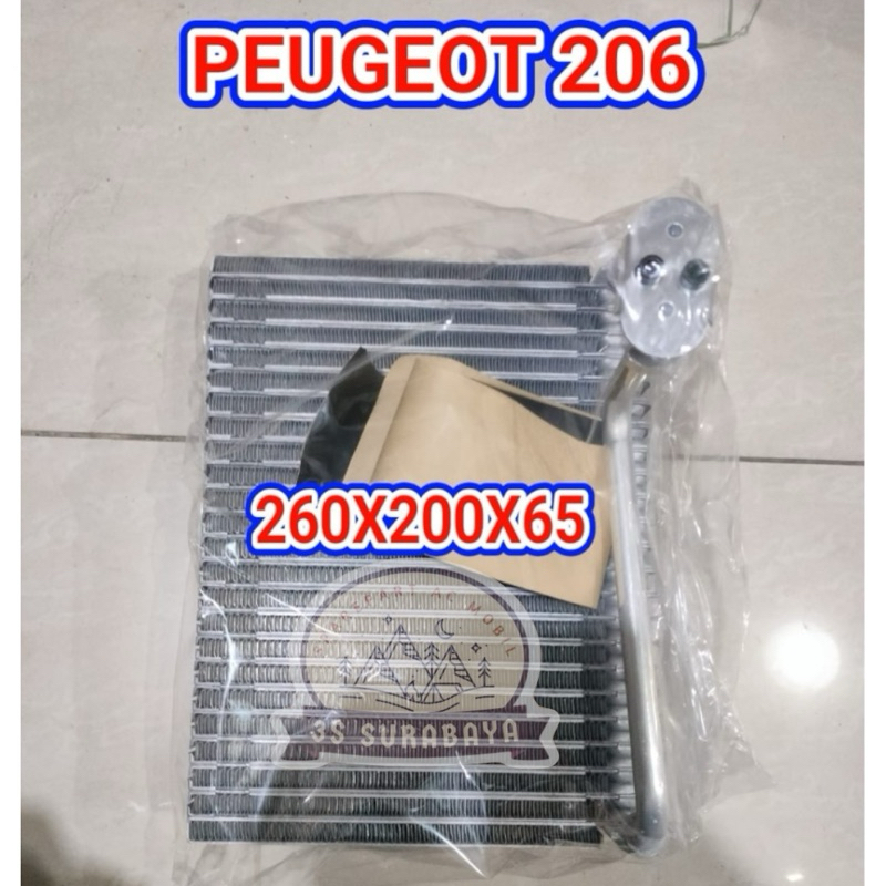 Evaporator Peugeot 206 Ac Mobil Evap Cooling Coil 1360 CC (Baru/New)