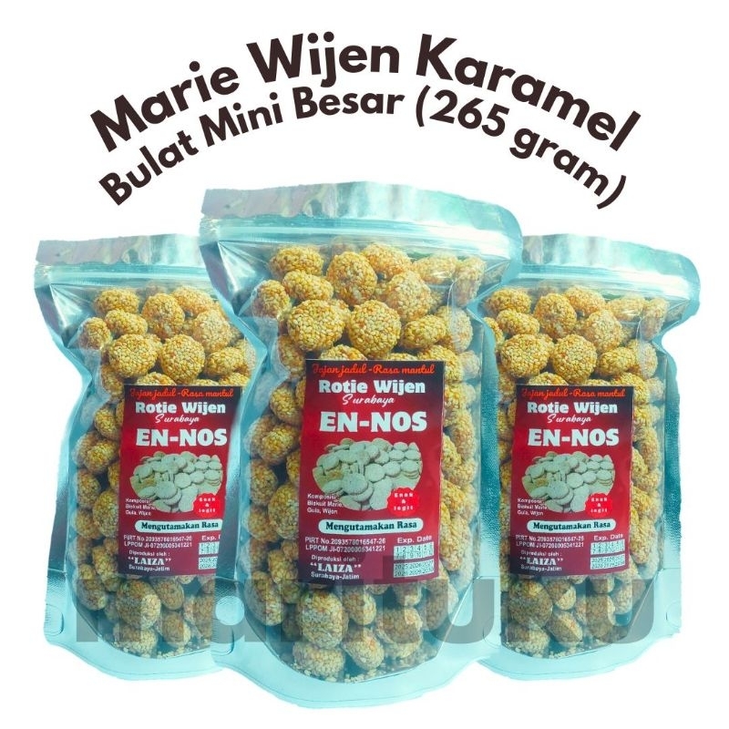 

Marie Wijen Karamel Mini Kemasan Besar (265 gr) EN-NOS