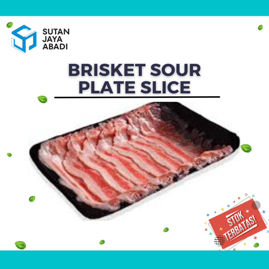 

Brisket Beef Slice / Shortplate Beef Slice / AUS / US / Daging Sapi / Daging BBQ / Daging Grill