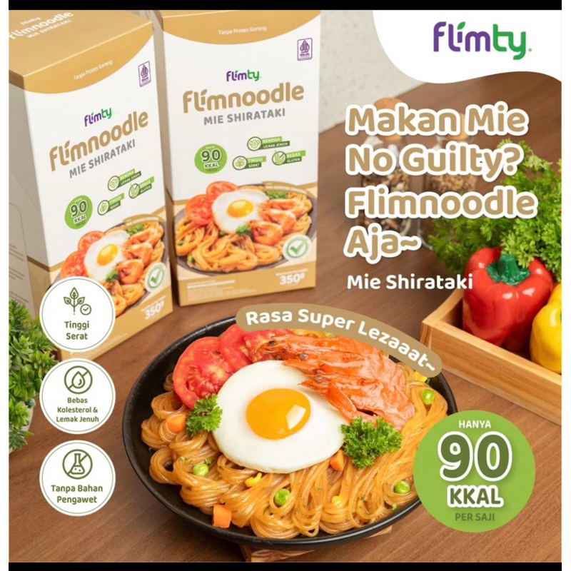 

Flimnoodle Mie Shirataki (Tanpa Proses Goreng) - 1 Box (isi 5 pcs)