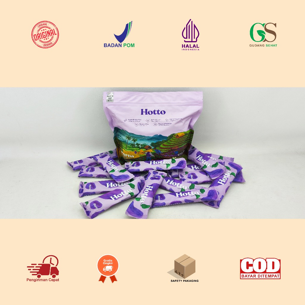 

Manado Hotto Purto Multigrain with Purple Potato Kemasan Sachet