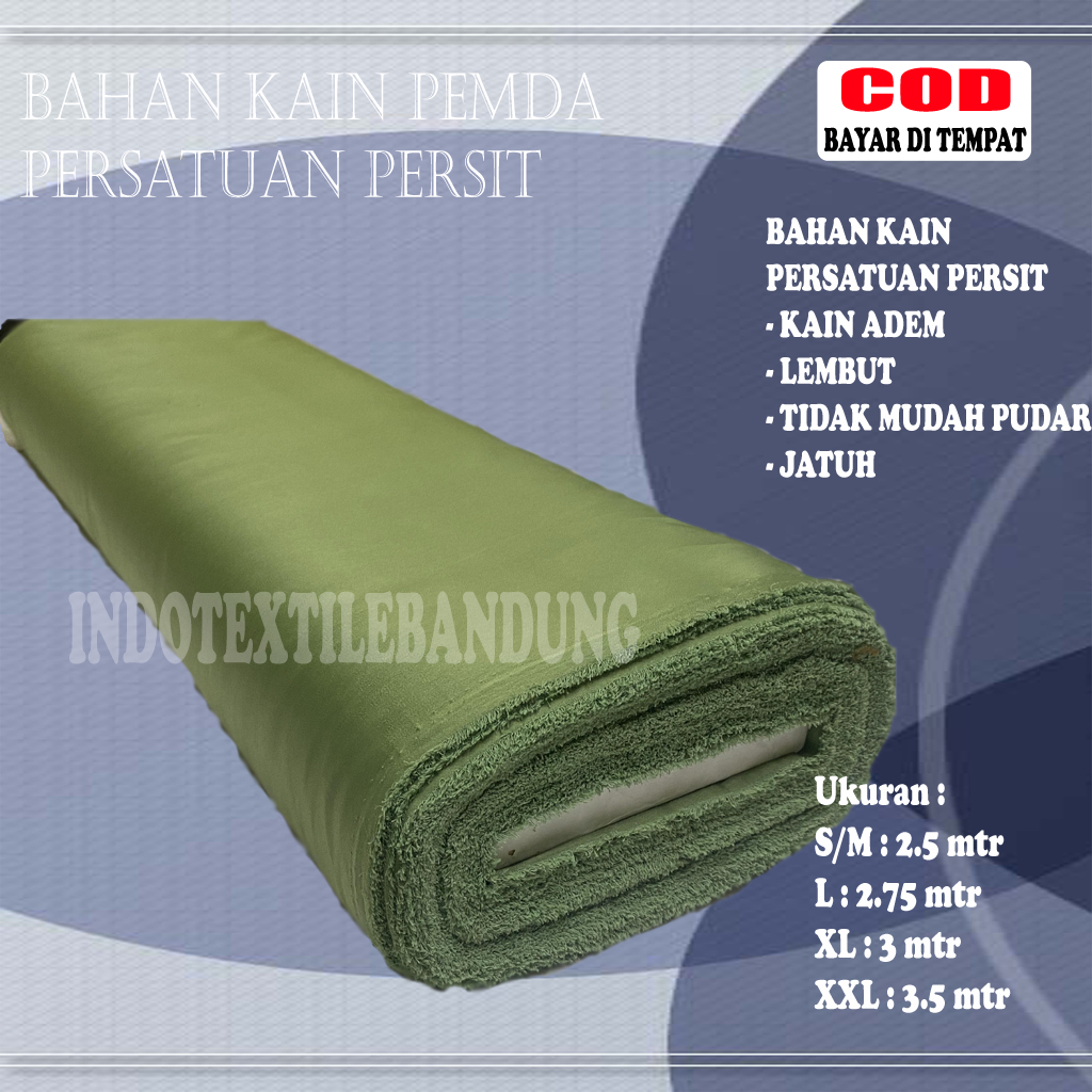 bahan kain PSH persit Anti Kusut