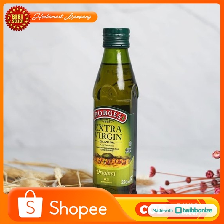 

Minyak Zaitun BORGES Extra Virgin Olive Oil 250 ml | BORGES 250ml