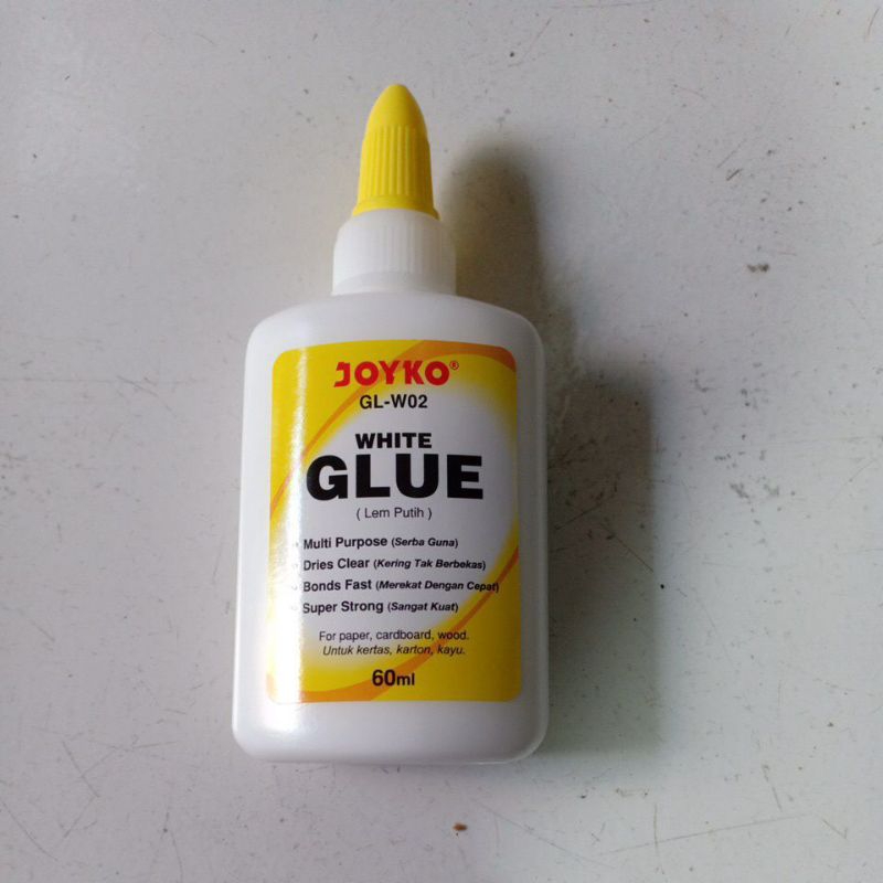 

joyko white glue 60ml lem putih stik 60ml