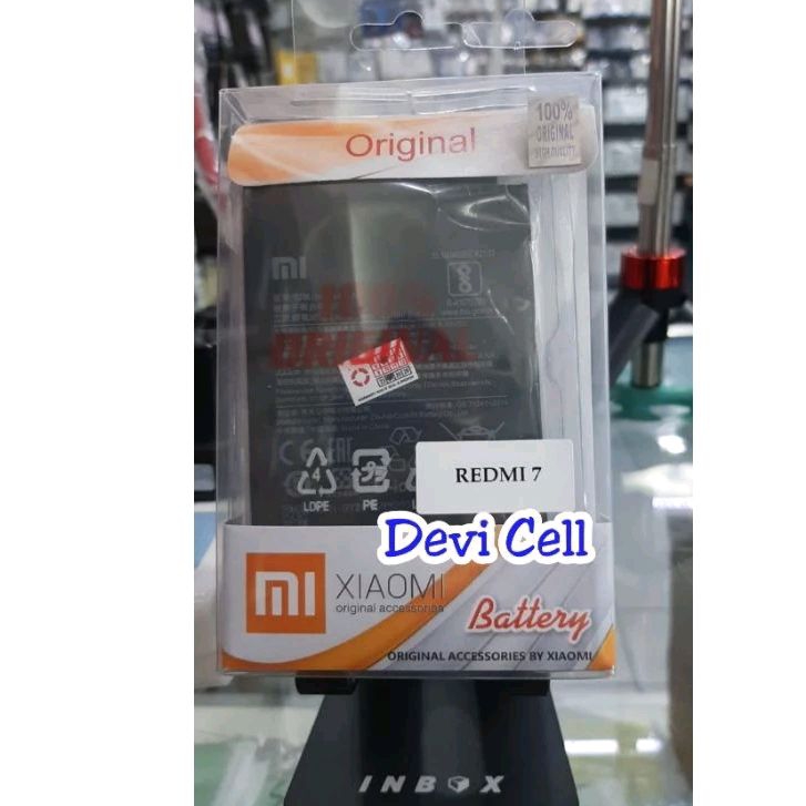 Baterai batre batrei battrey Xiaomi Redmi 7 BN46 original