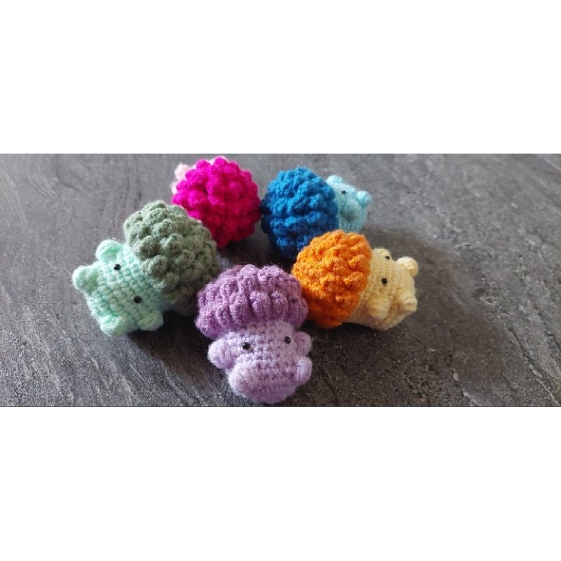 Gantungan Kunci Rajut Brokoli