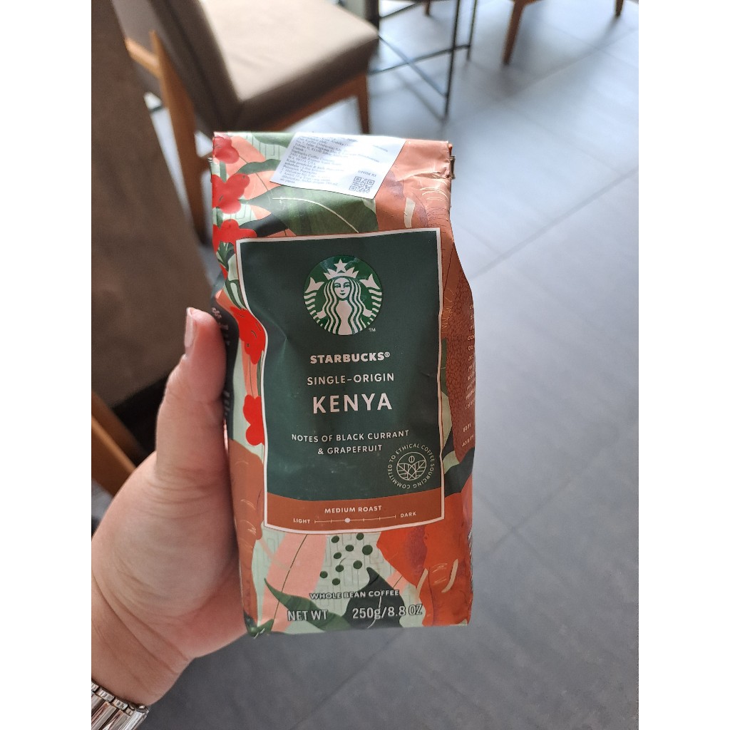 

Whole Bean Starbucks Medium Roast 250gram_Kenya