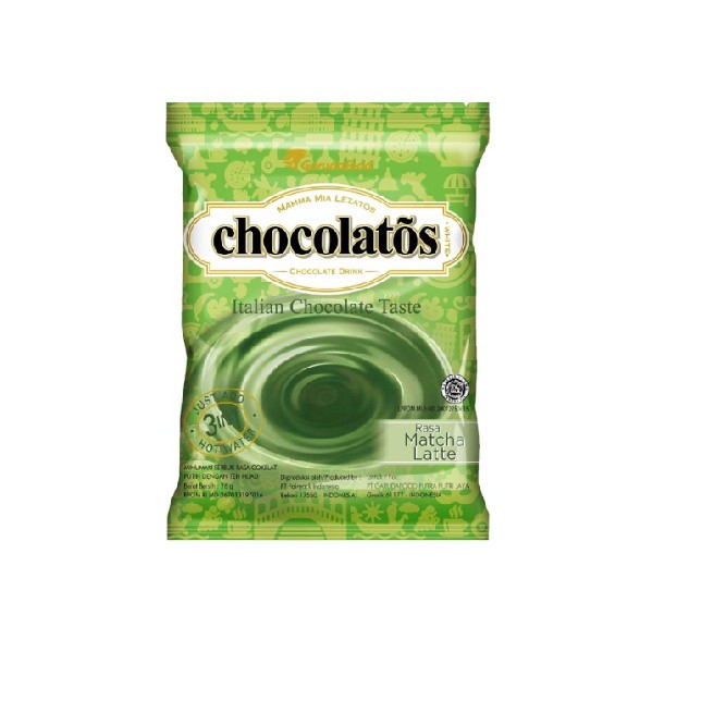 

(Jual per Karton) Chocolatos Drink MATCHA 1 Renceng isi 10pcs x 28g - 1 Karton isi 8 Renceng