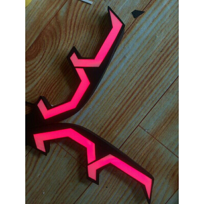 sepasang lampu alis hexaframe vario led new honda 125/150 2018-2025