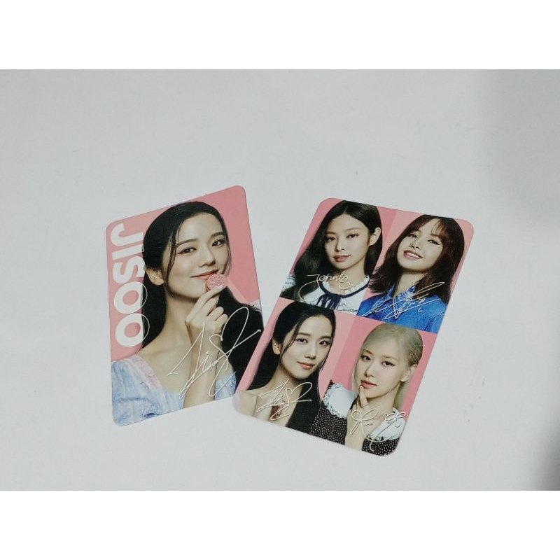 [WTS] Pc/Photocard official Jisoo blackpink oreo