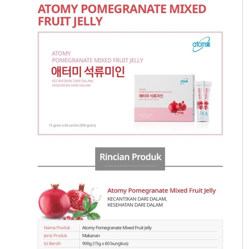 

Pomegranate Mixed Fruit Jelly