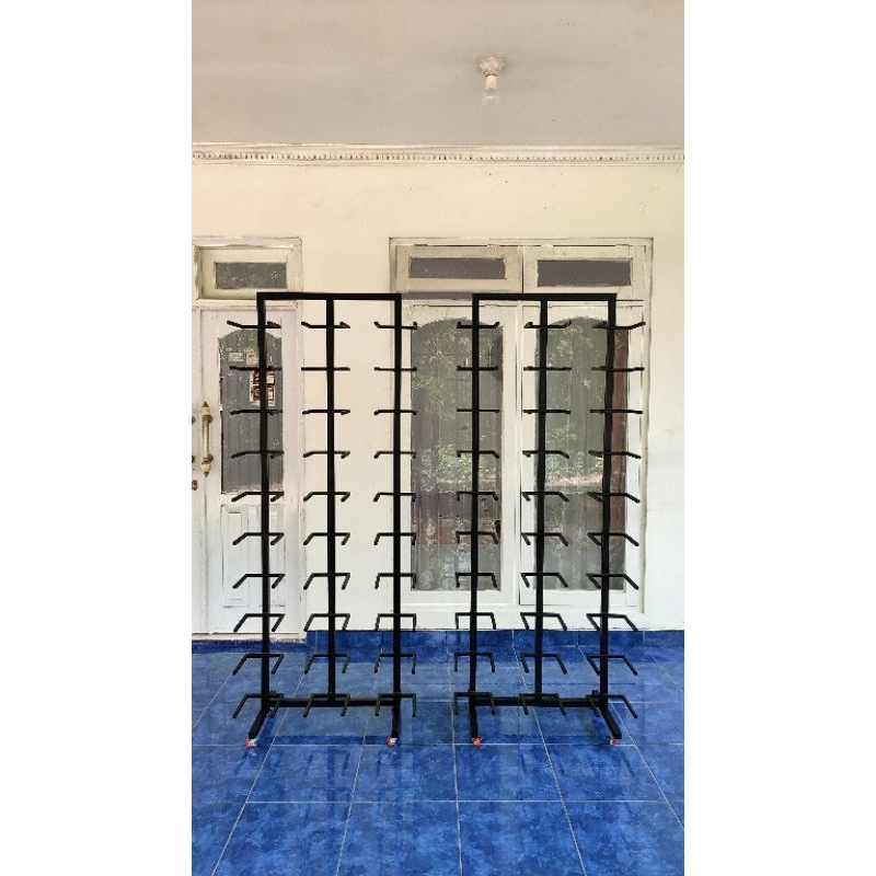 Rak sepatu | Rak display sepatu | Rak toko sepatu